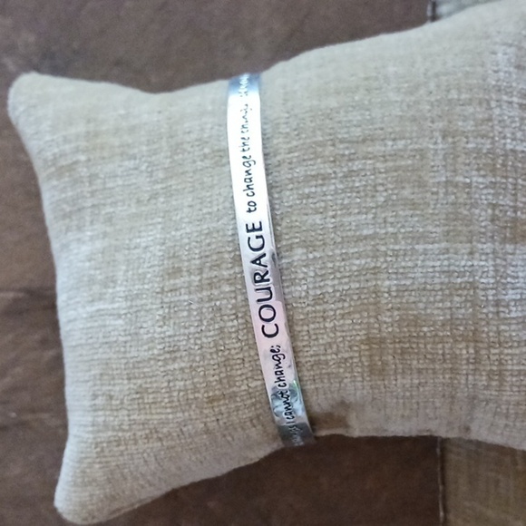 925 Silver Courage Bracelet - Picture 5 of 6